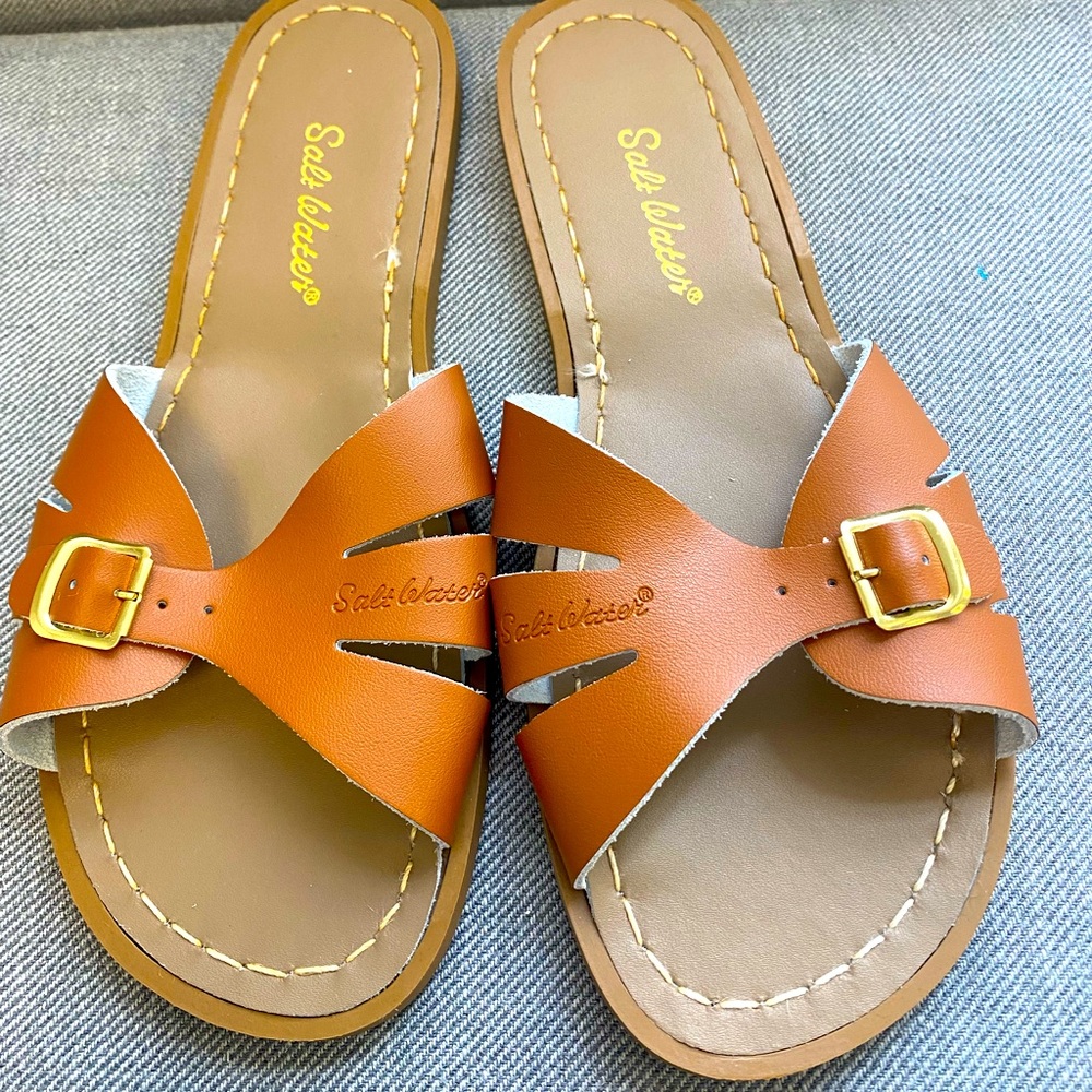Salt water women or big kid slide sandal